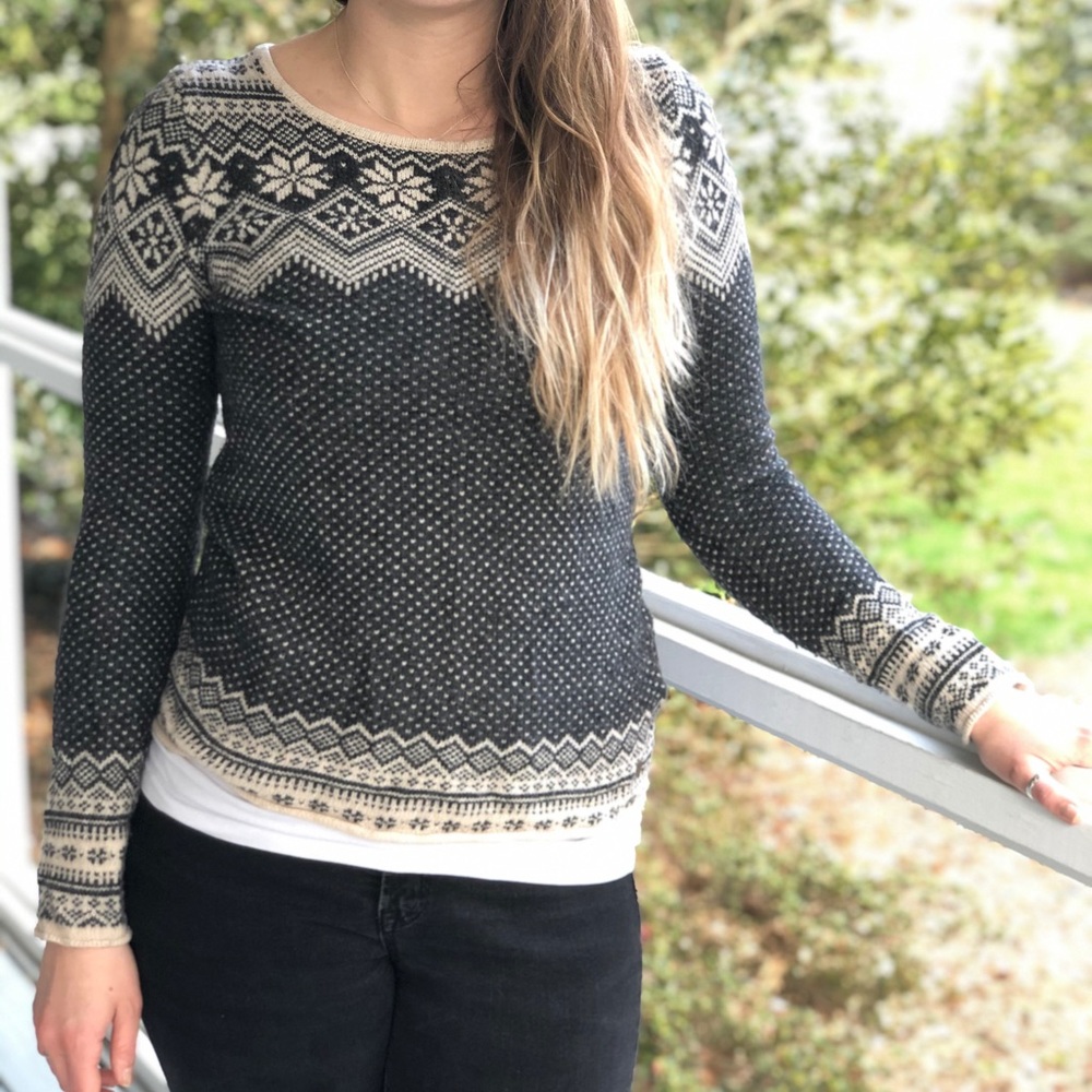 L.O.G.G. Fair Isle sweater